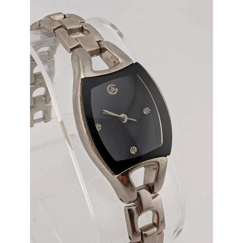 George Watch‎ Women 20mm Case Black Dial Silver 7